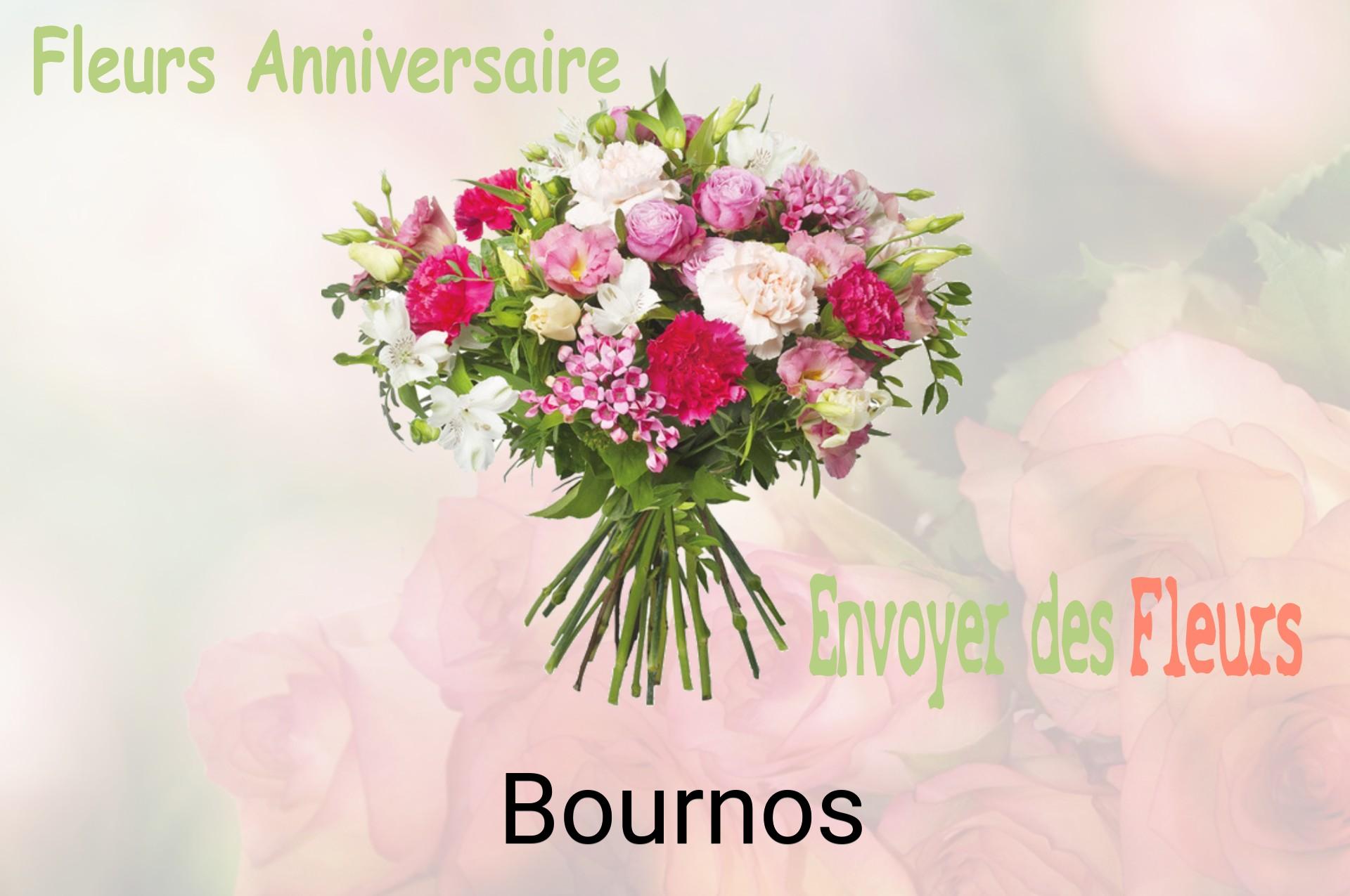 Bouquet de fleurs d’anniversaire livré à Bournos